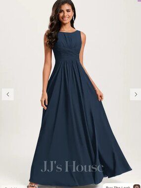Dark Navy JJsHouse formal dress